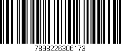 Código de barras (EAN, GTIN, SKU, ISBN): '7898226306173'