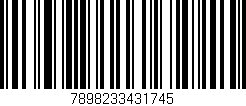 Código de barras (EAN, GTIN, SKU, ISBN): '7898233431745'