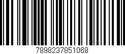 Código de barras (EAN, GTIN, SKU, ISBN): '7898237851068'