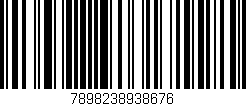 Código de barras (EAN, GTIN, SKU, ISBN): '7898238938676'