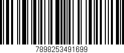 Código de barras (EAN, GTIN, SKU, ISBN): '7898253491699'