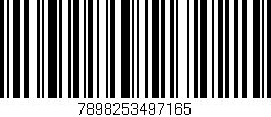 Código de barras (EAN, GTIN, SKU, ISBN): '7898253497165'