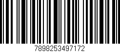 Código de barras (EAN, GTIN, SKU, ISBN): '7898253497172'