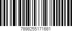 Código de barras (EAN, GTIN, SKU, ISBN): '7898255171681'