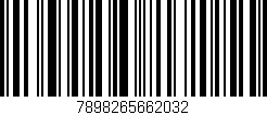 Código de barras (EAN, GTIN, SKU, ISBN): '7898265662032'