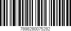 Código de barras (EAN, GTIN, SKU, ISBN): '7898280075282'