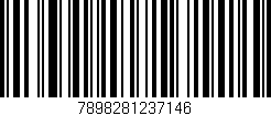 Código de barras (EAN, GTIN, SKU, ISBN): '7898281237146'