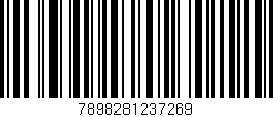 Código de barras (EAN, GTIN, SKU, ISBN): '7898281237269'