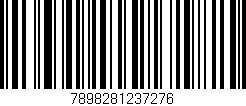 Código de barras (EAN, GTIN, SKU, ISBN): '7898281237276'