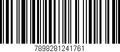 Código de barras (EAN, GTIN, SKU, ISBN): '7898281241761'