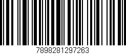 Código de barras (EAN, GTIN, SKU, ISBN): '7898281297263'