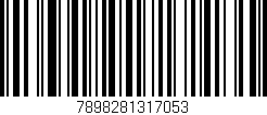 Código de barras (EAN, GTIN, SKU, ISBN): '7898281317053'