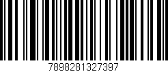 Código de barras (EAN, GTIN, SKU, ISBN): '7898281327397'
