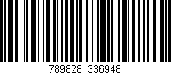 Código de barras (EAN, GTIN, SKU, ISBN): '7898281336948'