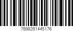 Código de barras (EAN, GTIN, SKU, ISBN): '7898281445176'