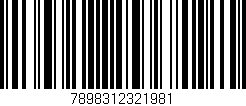 Código de barras (EAN, GTIN, SKU, ISBN): '7898312321981'