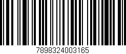 Código de barras (EAN, GTIN, SKU, ISBN): '7898324003165'