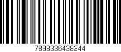 Código de barras (EAN, GTIN, SKU, ISBN): '7898336438344'
