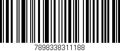 Código de barras (EAN, GTIN, SKU, ISBN): '7898338311188'