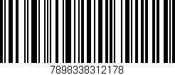 Código de barras (EAN, GTIN, SKU, ISBN): '7898338312178'