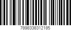 Código de barras (EAN, GTIN, SKU, ISBN): '7898338312185'