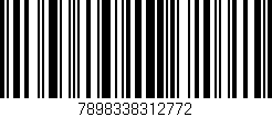 Código de barras (EAN, GTIN, SKU, ISBN): '7898338312772'
