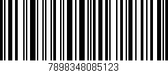 Código de barras (EAN, GTIN, SKU, ISBN): '7898348085123'