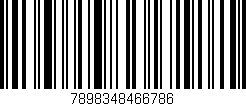 Código de barras (EAN, GTIN, SKU, ISBN): '7898348466786'
