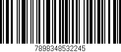 Código de barras (EAN, GTIN, SKU, ISBN): '7898348532245'