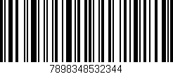 Código de barras (EAN, GTIN, SKU, ISBN): '7898348532344'