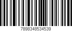 Código de barras (EAN, GTIN, SKU, ISBN): '7898348534539'