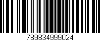 Código de barras (EAN, GTIN, SKU, ISBN): '789834999024'