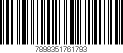 Código de barras (EAN, GTIN, SKU, ISBN): '7898351761793'
