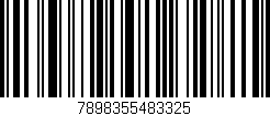 Código de barras (EAN, GTIN, SKU, ISBN): '7898355483325'