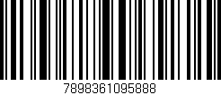 Código de barras (EAN, GTIN, SKU, ISBN): '7898361095888'
