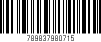 Código de barras (EAN, GTIN, SKU, ISBN): '789837980715'