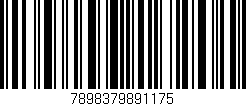 Código de barras (EAN, GTIN, SKU, ISBN): '7898379891175'