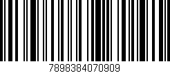 Código de barras (EAN, GTIN, SKU, ISBN): '7898384070909'