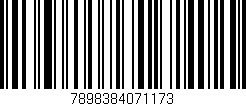 Código de barras (EAN, GTIN, SKU, ISBN): '7898384071173'