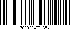 Código de barras (EAN, GTIN, SKU, ISBN): '7898384071654'
