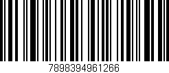 Código de barras (EAN, GTIN, SKU, ISBN): '7898394961266'