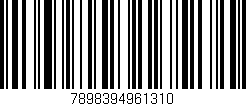 Código de barras (EAN, GTIN, SKU, ISBN): '7898394961310'