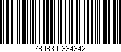Código de barras (EAN, GTIN, SKU, ISBN): '7898395334342'