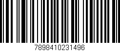 Código de barras (EAN, GTIN, SKU, ISBN): '7898410231496'