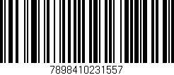 Código de barras (EAN, GTIN, SKU, ISBN): '7898410231557'