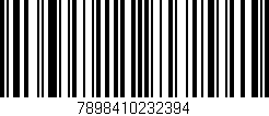 Código de barras (EAN, GTIN, SKU, ISBN): '7898410232394'