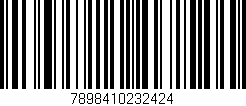 Código de barras (EAN, GTIN, SKU, ISBN): '7898410232424'