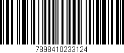 Código de barras (EAN, GTIN, SKU, ISBN): '7898410233124'