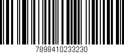 Código de barras (EAN, GTIN, SKU, ISBN): '7898410233230'