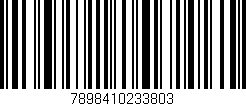 Código de barras (EAN, GTIN, SKU, ISBN): '7898410233803'